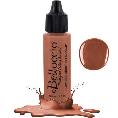 Half Ounce Bottle of Charming Lily Blush Belloccio&#39;s Professional Flawless Airbrush Makeup Blush