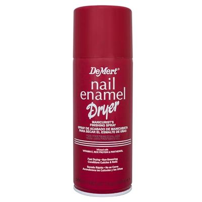 Demert Brands Nail Enamel Dryer Manicurist&#39;s Finishing Spray - 7.5 fl oz Spray Can - Fast Drying