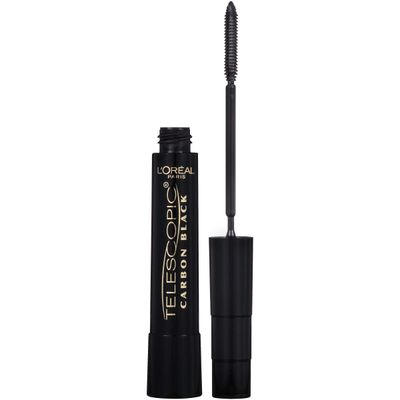 L&#39;Oreal Paris Telescopic Original Lengthening Mascara, Carbon Black, 0.27 fl. oz., Pack of 3