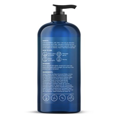 Botanic Hearth Tea Tree Oil Body Wash with Mint, 16 fl oz - Moisturizing, Soothing, Helps Control Fungal Infections, Deep Moisturization, Promotes Healthy Skin, Ethically Sourced