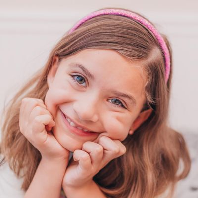 FROG SAC 6 Headbands for Girls - Thin Glitter Toddler Hair Accessories, Little Girl Rainbow Hair Bands, Kids Fashion Head Band Pack, Cute Sparkle Headband Accessory Set
