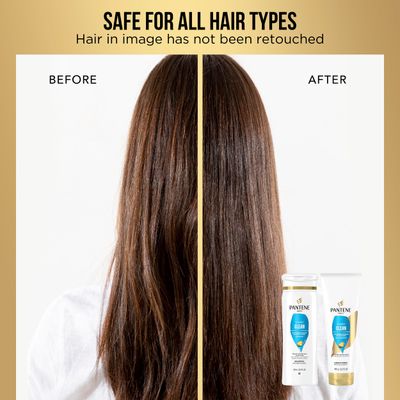 Pantene Shampoo, Conditioner and Hair Treatment Set, Classic Clean