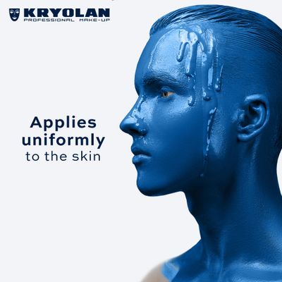 Kryolan Aquacolor Soft Cream Tube 25ml | Creamy Liquid Special Effects Makeup | Face and Body Paint For Skin of All Types | Professional Halloween Makeup, Theater, Cosplay, Costume, SFX Face Paint