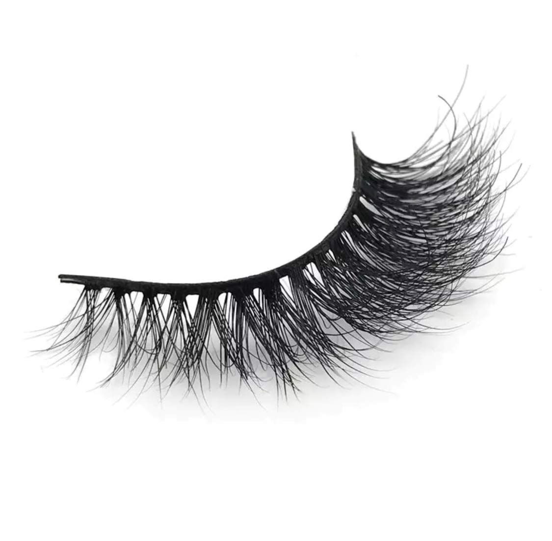 Alluring 100% Real Siberian Mink Individual Strip Lashes (Cat-Eye Look)