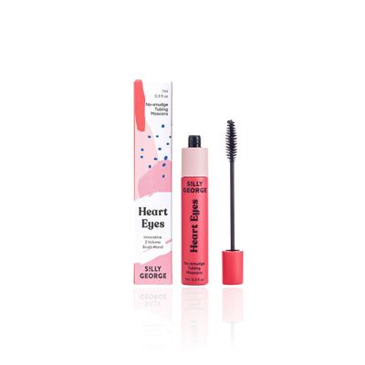 Silly George Heart Eyes Mascara | Smudge-Free, Budge-Free, Grudge-Free Lashes, Cruelty Free &amp; Vegan