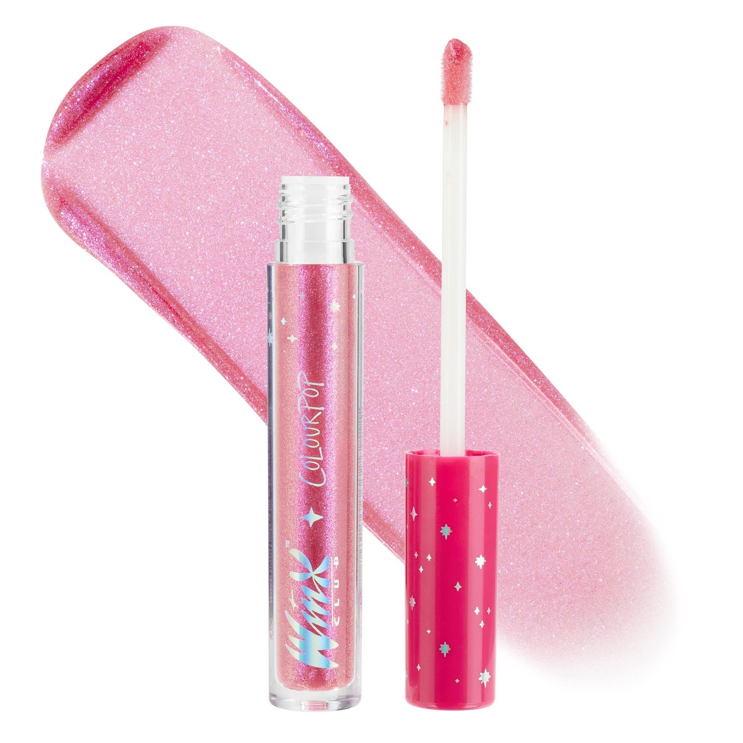 ColourPop Winx Club Ultra Glossy Lip Gloss - Hydrating Pink Lip Gloss for Juicy, Fuller-Looking Lips - Formulated with Jojoba Oil to Moisturize &amp; Nourish - Musa (0.11 oz)
