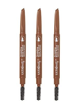 Ulta Beauty Sculpting Brow Pencil. Soft Brown. Size 0.01 oz. ( Pack of 3)
