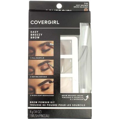 Cover Girl Brow Powder Kit Soft Brown Shade 710