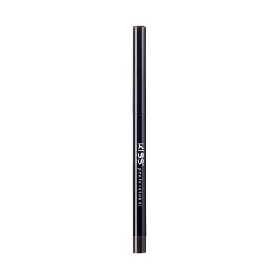 KISS New York Pro Intense Gel Eyeliner with Built-in Sharpener, Waterproof, Smudge-proof, Long Lasting Gel Eyeliner Pencil (Black Brown)