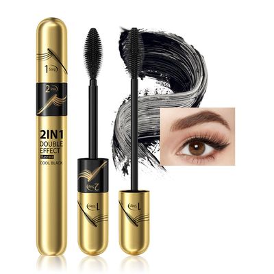 New Liquid Mascara Black, Lash Extensions and Waterproof Mascara Volumizing &amp; Lengthening, Curling Eyelashes and Fast Dry, Exquisitely Full, Create Charming Eye Makeup