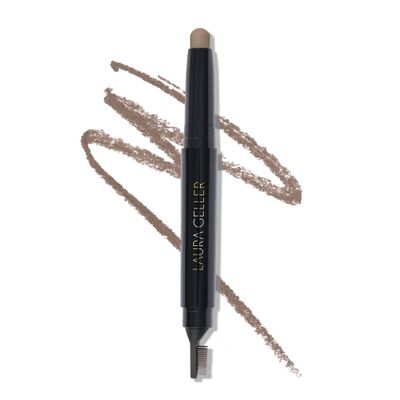 LAURA GELLER NEW YORK Define-n-Tame Brow Lifting Stick - Laminated Full Brows - Brow Wax - Taupe