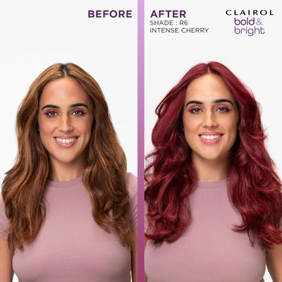 Clairol Bold &amp; Bright Permanent Hair Dye, V3 Intense Passion Plum Hair Color, Pack of 1