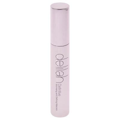delilah - Definitive Volumising And Defining Mascara - Carbon - Unique Y-Shaped Brush - Strengthening, Lengthening Black Mascara For Soft Eye Lashes - Vegan - Cruelty free - 7.5 ml 0.25 Oz