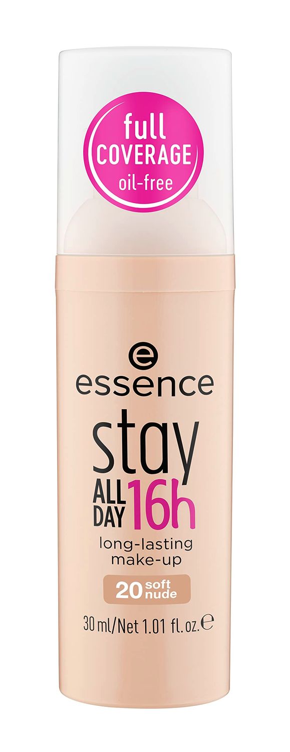 Maquillaje de Larga Duracin - Stay All Day 16h - 20 Soft Nude - Essence