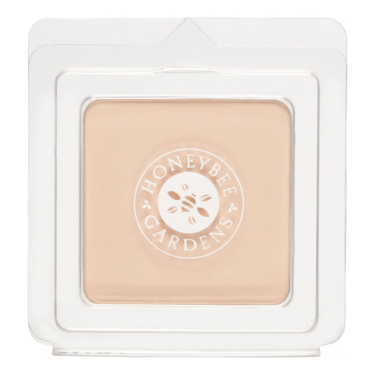 Honeybee Gardens Pressed Mineral Powder Foundation Refill, Geisha, Pale, Cool Shade, Adjustable Coverage, Natural Finish, With Botanical Extracts And Vitamin E, 7.5g