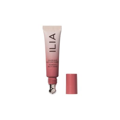 ILIA - Color Haze Multi-Use Matte Pigment | Non-Toxic, Vegan, Cruelty-Free, Nourishing Cream Blush  Lip Color In One (Temptation Soft, 0.23 fl oz | 7 ml)