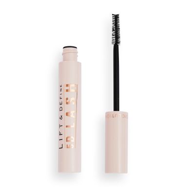 Revolution Beauty, 5D Lash Mascara, Lengthening &amp; Volumizing Effect, Jet Black Formula, Infused with Hyaluronic Acid, Vegan &amp; Cruelty Free, 0.47 Fl. Oz.