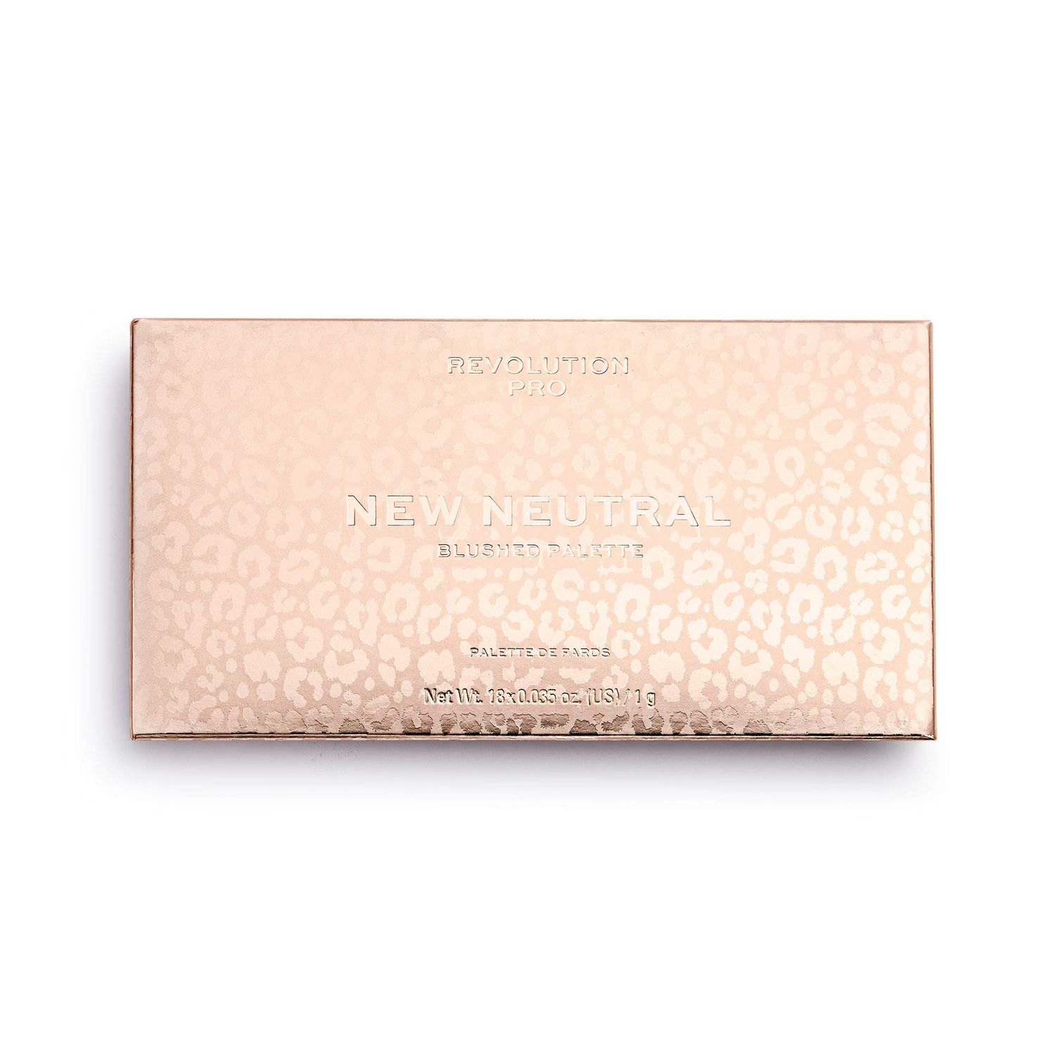 Revolution Pro, New Neutrals Blushed Eyeshadow Palette, 18 Shades, 18x1g