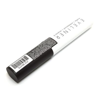 Italia-Deluxe Makeup 1 Classic Liquid Eyeliner 212 Matte White Eye Liner Vitamin E  ZipBag