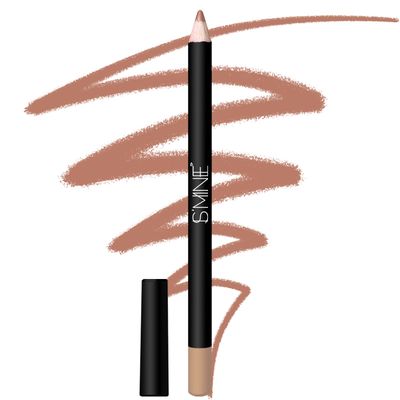 ISMINE One Light Brown Lip Liner, Professional Matte Lip Pencil Waterproof Long Lasting Smooth Natural Lip Liner (#02)
