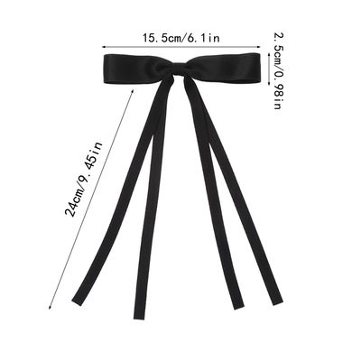 WORTL 16 PCS Hair Bows for Women,Hair Ribbon Hair Bows With Long Tail,Hair Bow Clips Hair Barrettes for Women Accessories