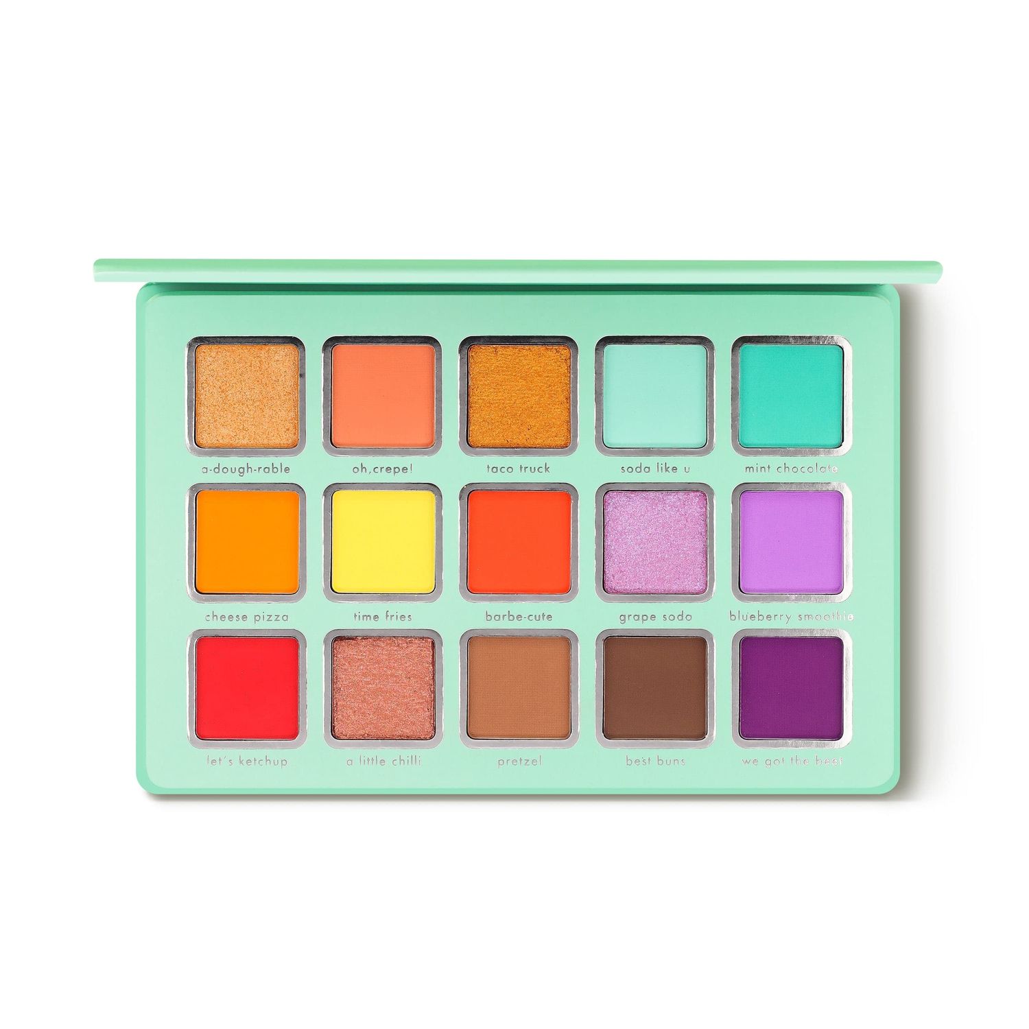 Kara Beauty YUMMY IN MY TUMMY 15-Shade Muti-Finish Creative Beauty Palette - VEGAN