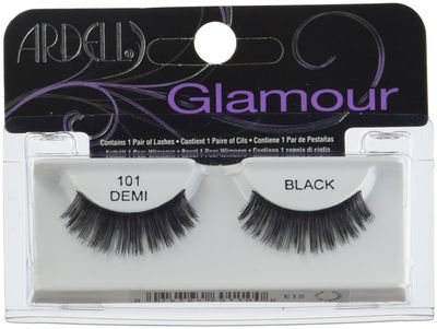 Ardell 101 demi Black Fashion Lashes, 1 Count