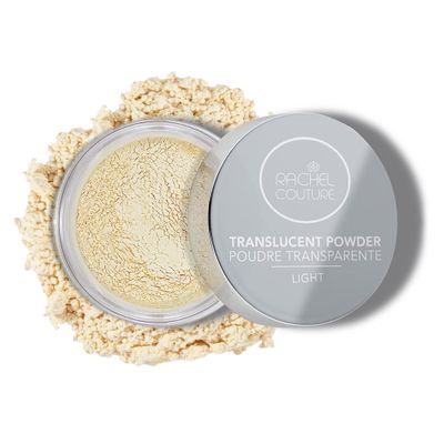 Rachel Couture Translucent Finishing Powder with Shine-Free Matte Finish | Vegan &amp; Cruelty-Free Setting Powder | Arnica Extract Infusion - 0.28 Oz - Light