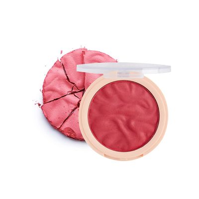 Revolution Beauty, Blusher Reloaded, Pressed Powder Face Blusher, Highly Pigmented &amp; Long Lasting Formula, Rose Kiss, 0.26 Oz.