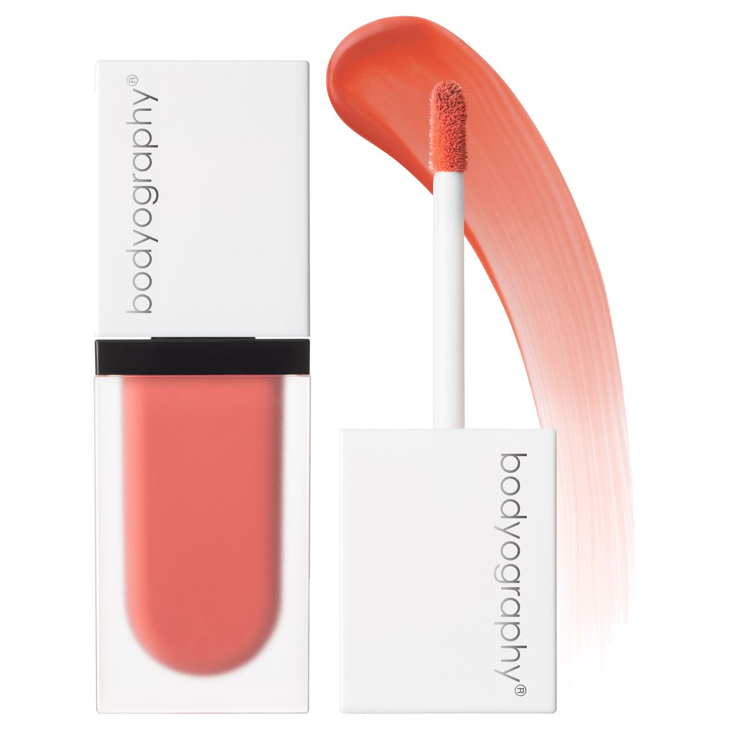 Bodyography Color Cassette Liquid Blush and Lip Tint - Multi Tasking Liquid Blush and Lip Product - Tempo