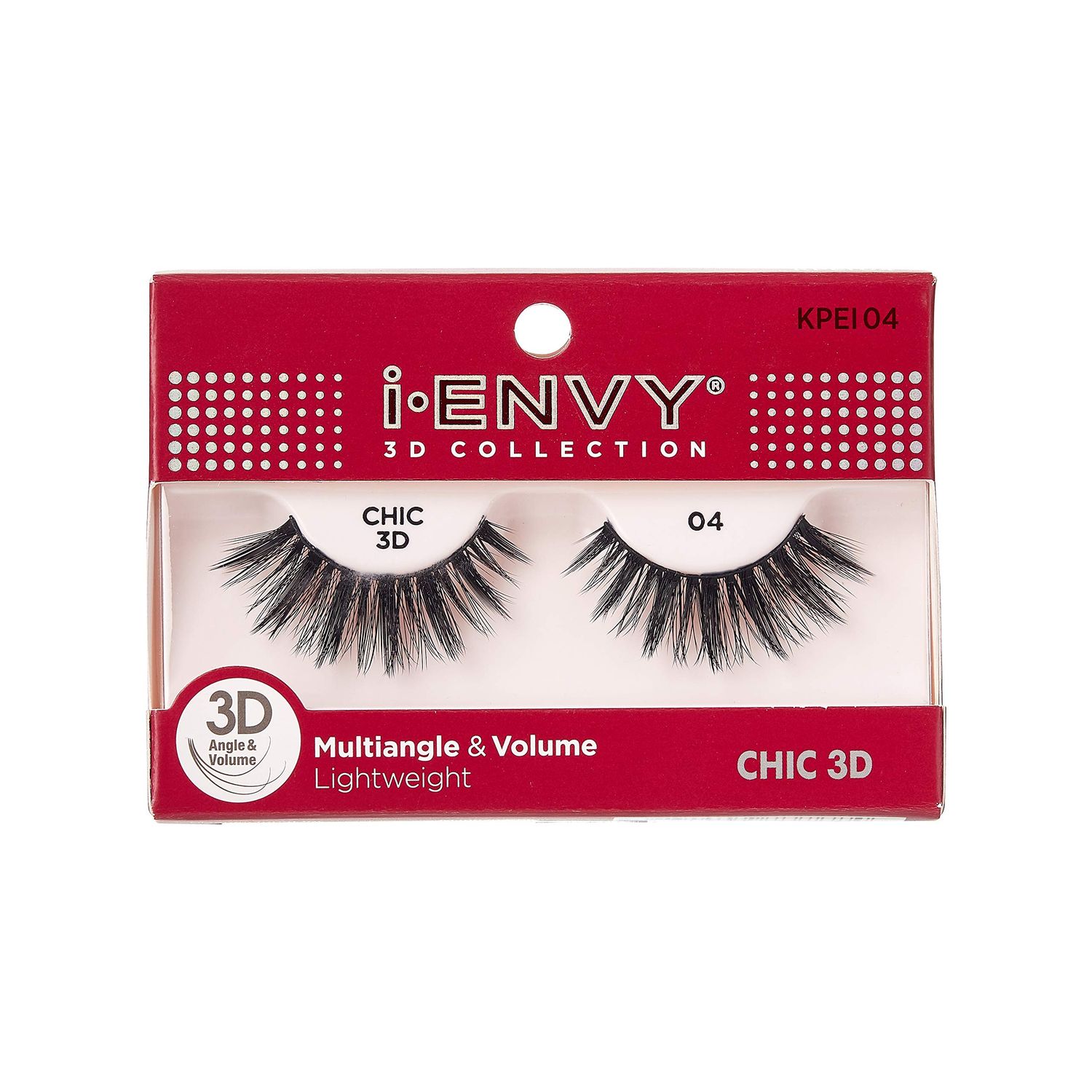 iEnvy by Kiss Iconic Collection 3D Angle &amp; Volume Lightweight CHIC ICON KPEI04