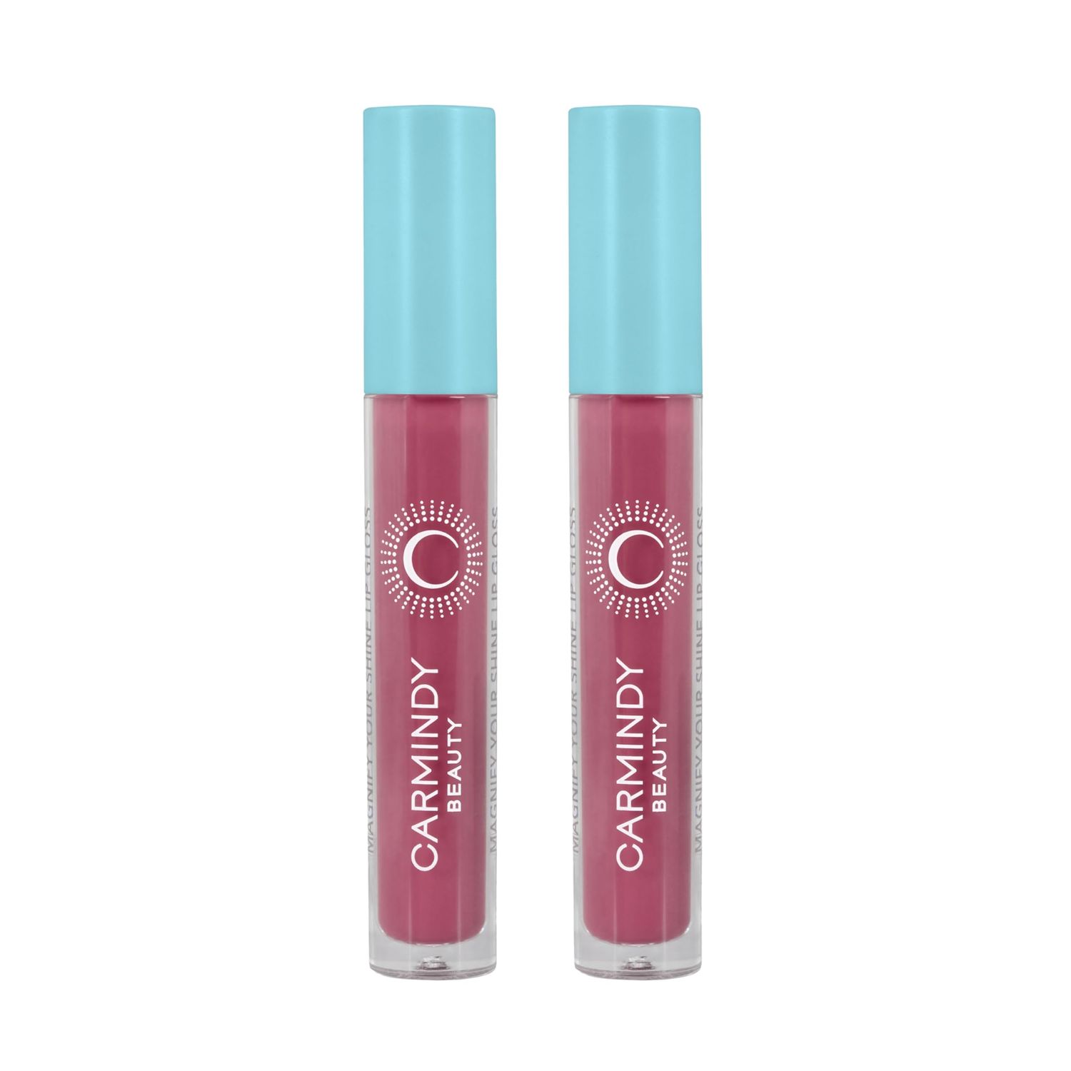 Carmindy Beauty - Magnify Your Shine Lip Gloss Suncast Rose - 2 pack
