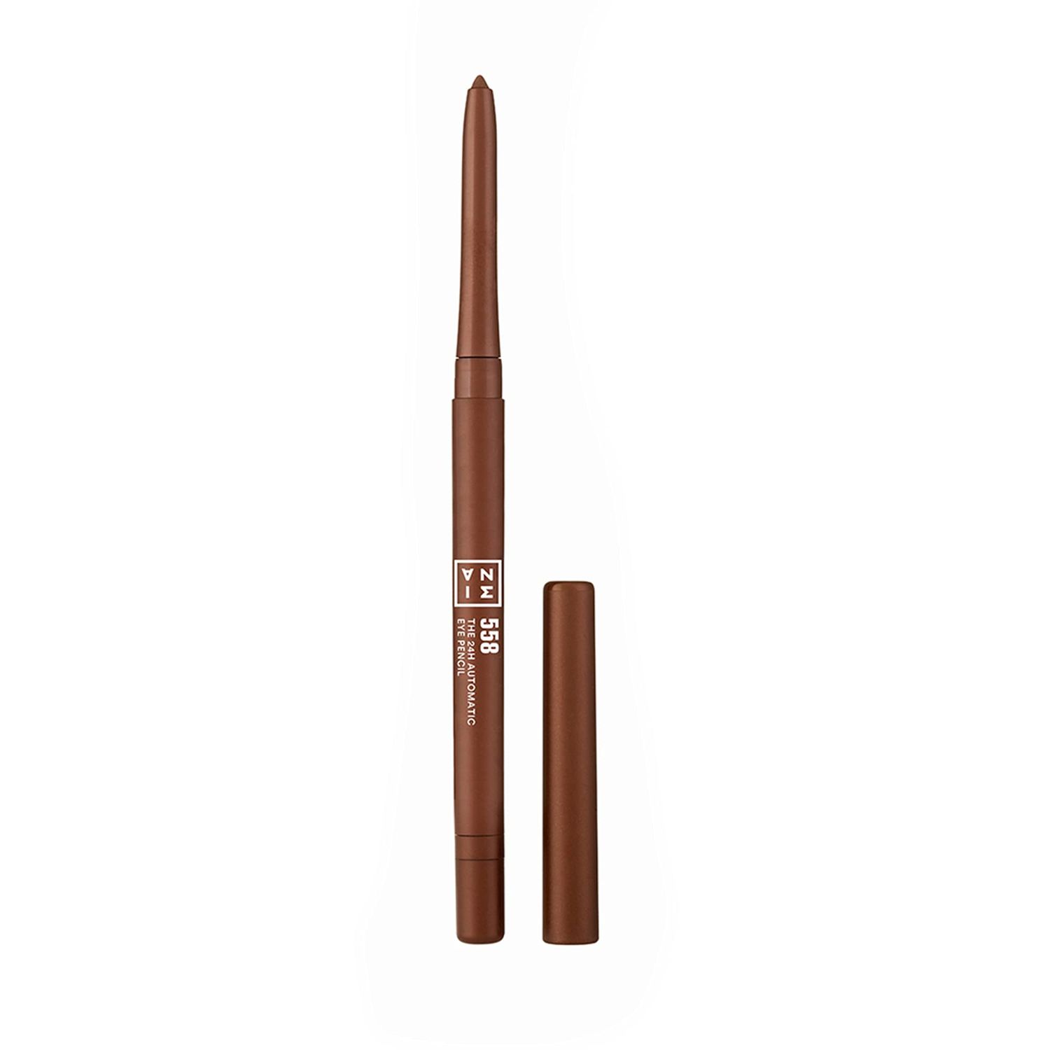 3ina The 24H Automatic Eye Pencil 558 - Highly Pigmented Formula - Waterproof - Easy To Apply - Retractable Tip - Creamy Long-Wear Texture - Achieve A Perfect Finish - Lasts All Day - 0.011 Oz
