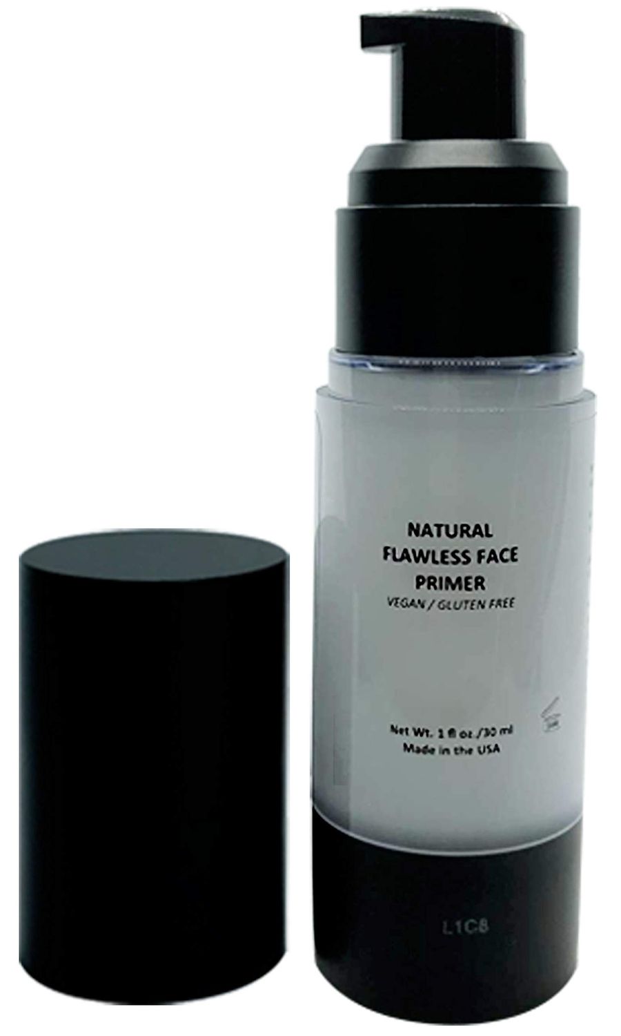Mom&#39;s Secret Natural Flawless Face Makeup Primer, Organic, Vegan, Gluten Free, Non GMO, For All Skin Types, Paraben Free, Cruelty Free, Made in the USA, 1oz