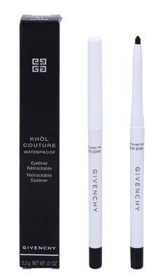 Givenchy Khol Couture Waterproof Eye Pencil - N01 Black for Women - 0.01 oz Eye Pencil