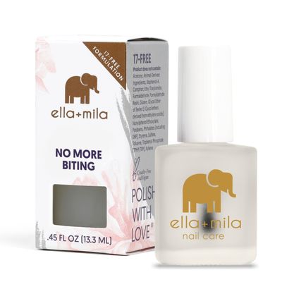ellamila &quot;No More Biting&quot; Nail Biting Treatment for Kids Safe and Effective Nail Biting Prevention and Thumb Sucking Deterrent