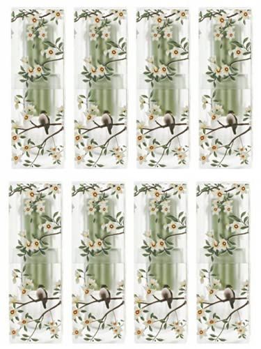 CTKcom 3.5ml Lip Balm Tubes Lipstick Tubes Spring Themed Empty Plastic Lip Tube 3D Pritned Flower Bird Refillable Container for DIY Homemade Lipstick Lip Balm Cosmetic Makeup,8 Pack