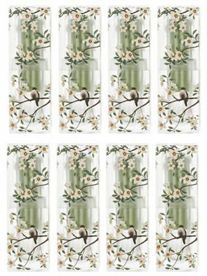 CTKcom 3.5ml Lip Balm Tubes Lipstick Tubes Spring Themed Empty Plastic Lip Tube 3D Pritned Flower Bird Refillable Container for DIY Homemade Lipstick Lip Balm Cosmetic Makeup,8 Pack