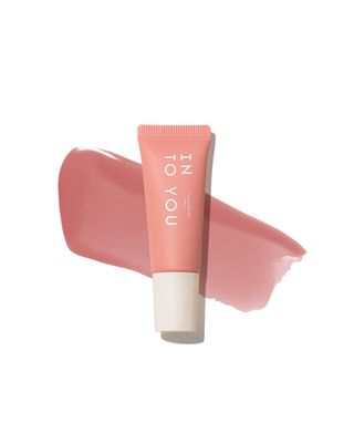 INTO YOU Liquid Blush for Cheeks, Water Sense Evolves into Soft Fog Powder Blush Matte and Natural finish, Light and Comfortable Cream Blush to Hold Makeup, Chill Pink(A03)