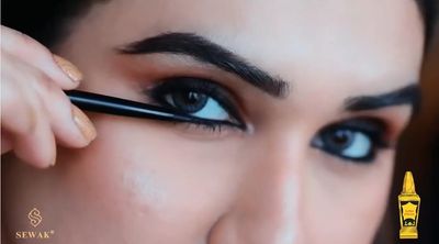 SEWAK SPECIAL SURMI BLACK 100% 12 gram Mascara Bottle with Wand Original Natural Quality