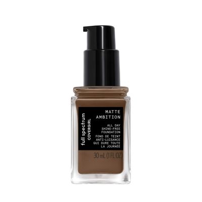 COVERGIRL All Day Foundation Matte Ambition, Deep Neutral 2, 1.01 Ounce