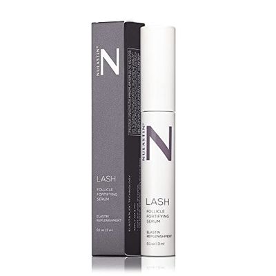NULASTIN Eyelash Serum for Thicker Looking Lashes - Follicle Fortifying LASH Serum - Clinically Tested Eyelash Enhancing Serum with Keratin - From the Experts in Brow and Lash Serums (0.1 Fl Oz)