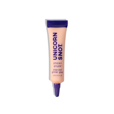 Unicorn Snot Glitter Glue Primer - Sticky Stuff Stay Put Glitter Glue for Long-Lasting Glitter Perfection - Safe for Face - Waterproof, Non-Toxic Primer for Body &amp; Face Glitter - Dries Clear