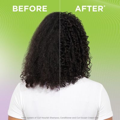 Garnier Fructis Style Curl Sculpt Conditioning Cream Gel for Bounce &amp; Moisture, 5.1 Fl Oz, 1 Count (Packaging May Vary)