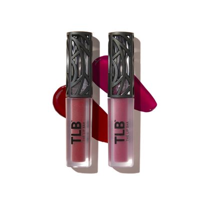 The Lip Bar Vegan Liquid Matte Mini Lipstick Duo Kit, High Pigment &amp; Long Lasting, Bawse Lady  Rich Auntie