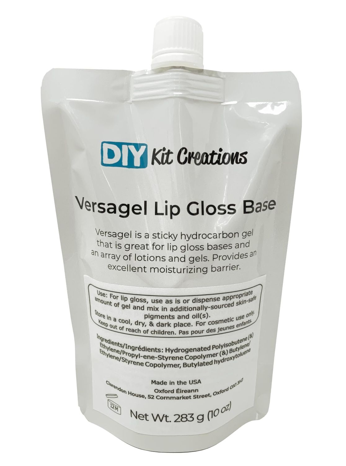 DIY Kit Creations Versagel Lip Gloss Base 10oz