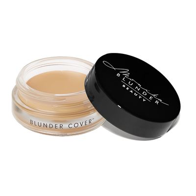 Monika Blunder Beauty - Blunder Cover FoundationConcealer - Shade 4.25 - Vier.25 - LightMedium Olive Undertones - Clean Beauty, All-In-One, Fragrance-Free, Cruelty-Free, Vegan - 0.62 oz