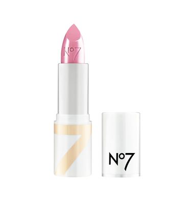 No7 Age Defying Lipstick - Raspberry Sherbert - Anti Aging Makeup for Women - Hydrating Pink Lipstick with Hyaluronic Acid for Plumper, Smoother, Younger Looking Lips Over Time (3.5g)