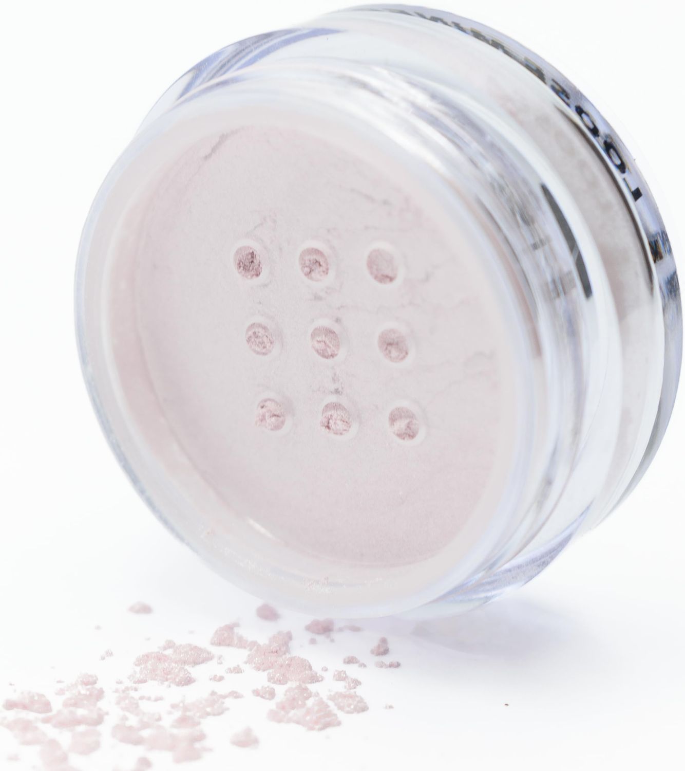 Pure Ziva Pixie Dust Light Pale Pink Metallic White Single Loose Powder Eyeshadow Talc &amp; Paraben Free, No Animal Testing &amp; Cruelty Free