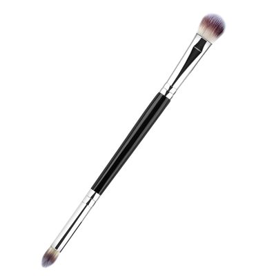 Eyeshadow Brush Eye Makeup Brush Professional Blending Eyeshadow Makeup Brushes for Concealer Eyebrows Eyeliner Soft Hairs Makeup Tool (Black-EB02)